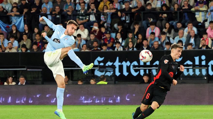 El Celta tiró el doble de veces a puerta que el Barcelona