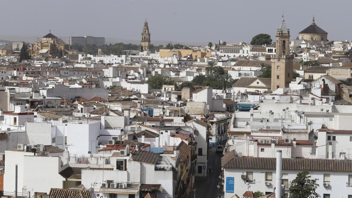 Vistas del casco histórico de Córdoba.