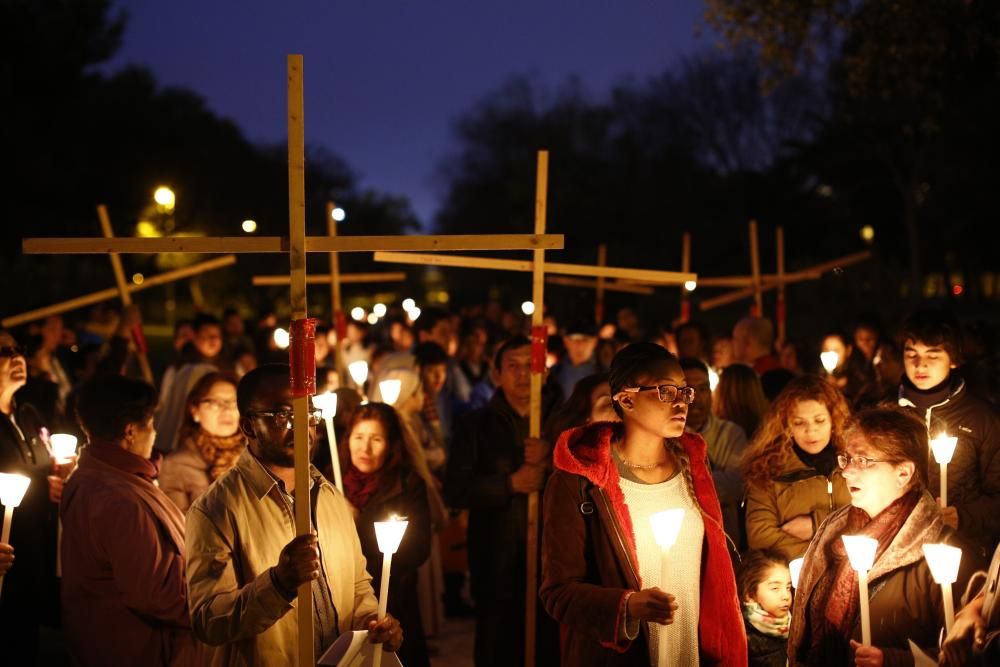 Vía Crucis por el Jardín del Turia