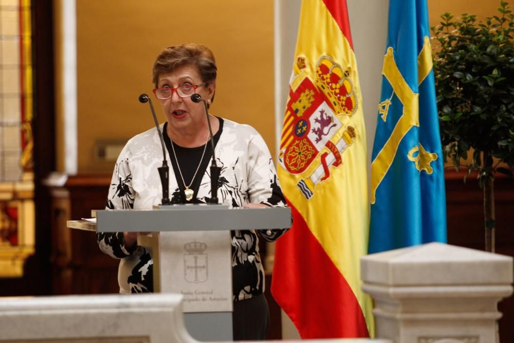 40.º aniversario de la Carta Magna en el Parlamento asturiano