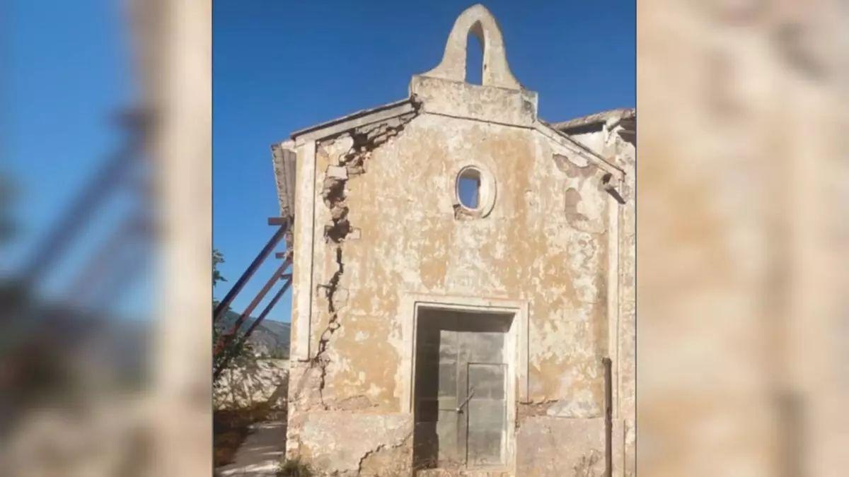 Estado en el que se encuentra la ermita del Calvari de Nules.