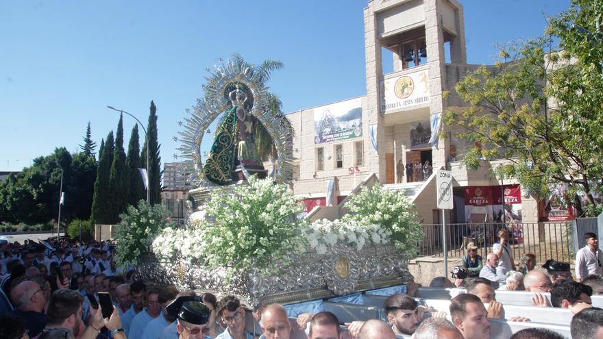 La Virgen de la Cabeza recorre las calles de La Palma