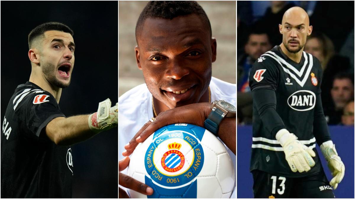 Joan Garcia, Kameni y Dmitrovic, tres porteros unidos por el pasado y presente blanquiazul