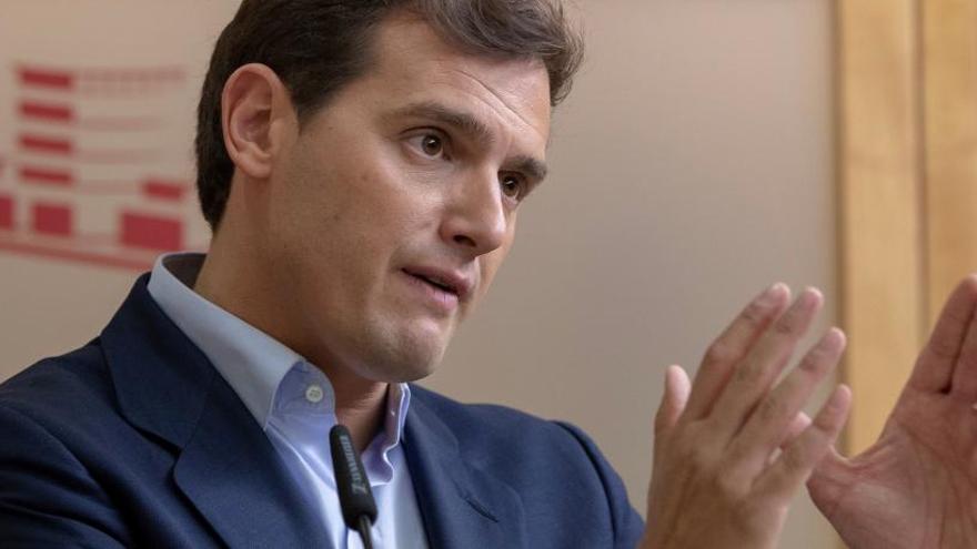 El líder de Ciudadanos a Albert Rivera.