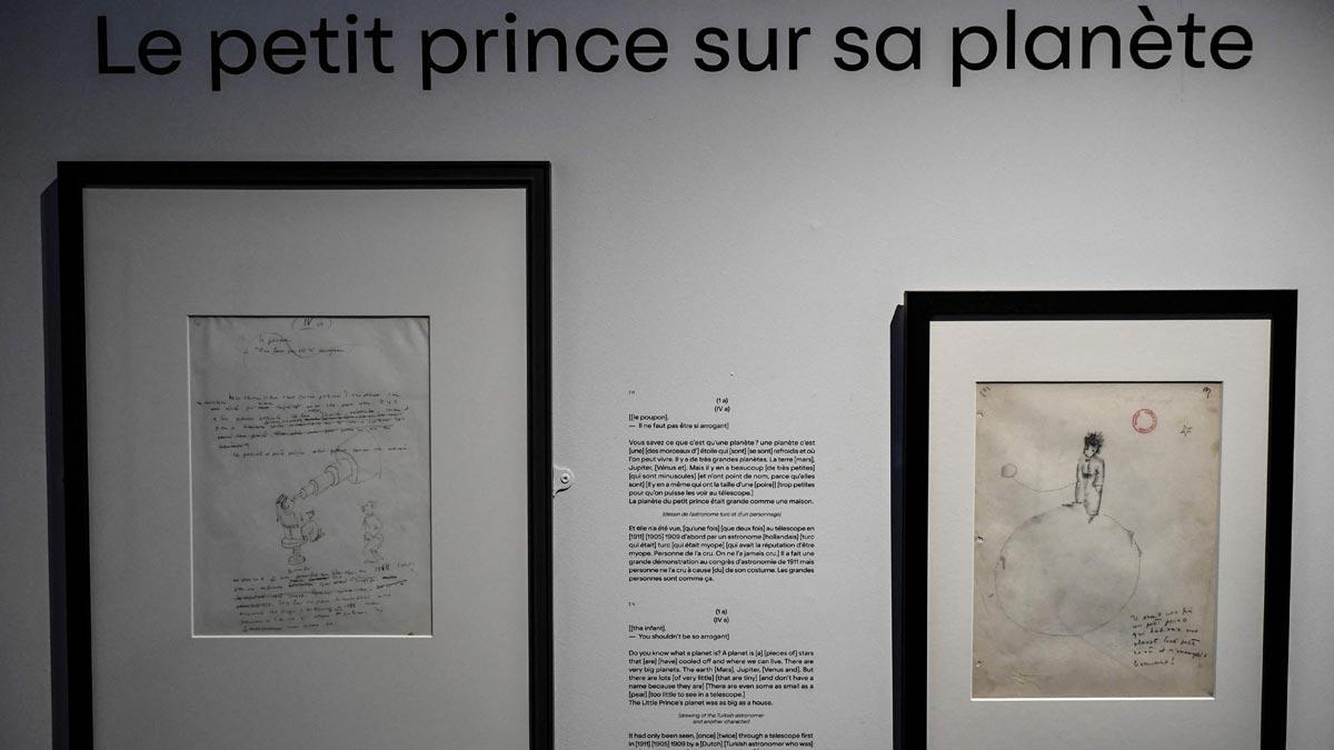 Manuscritos de 'El pequeño príncipe'