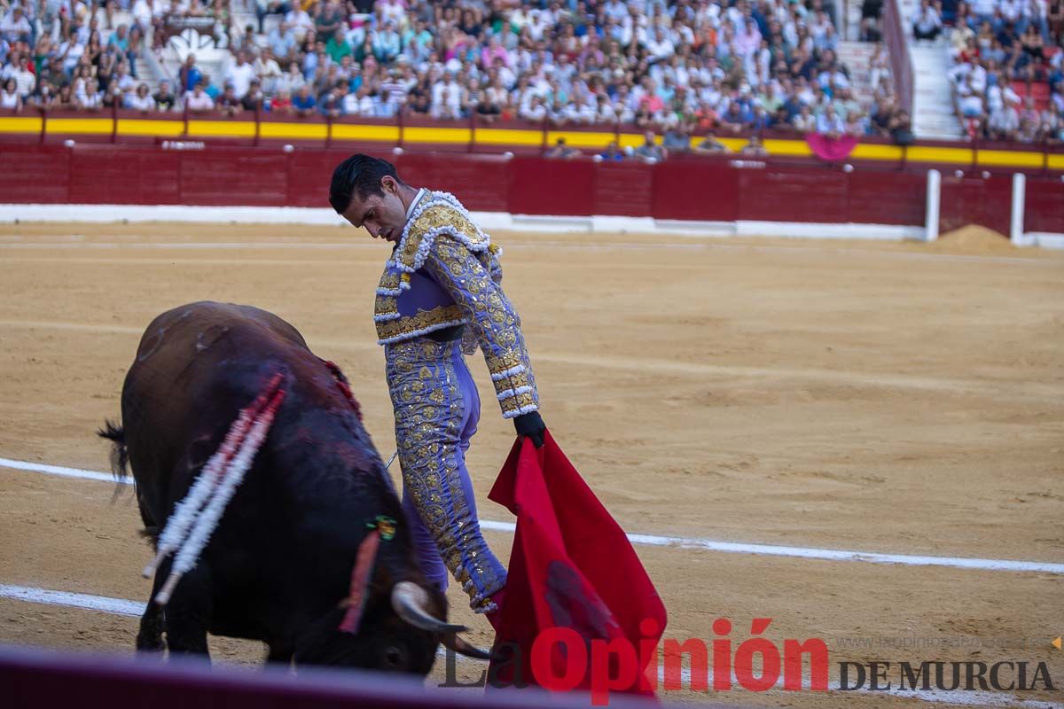 Segunda corrida de la Feria Taurina de Murcia (Castella, Manzanares y Talavante)