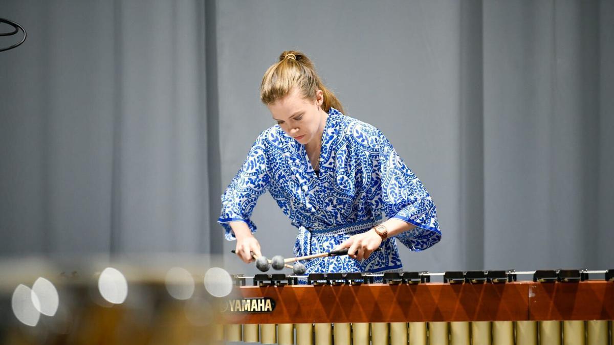 Merza, al ritmo de la francesa Adélaïde Ferrière y los ensembles en el Festival Internacional de Percusión.