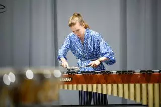Merza, al ritmo de la francesa Adélaïde Ferrière y los ensembles en el Festival Internacional de Percusión
