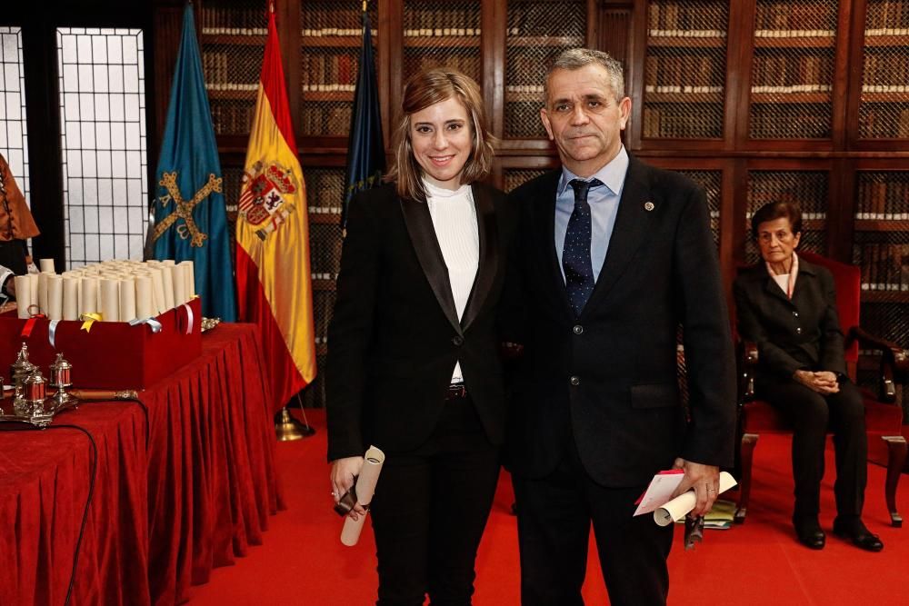 Premios fin de grado Santa Catalina de la Universidad de Oviedo 2019