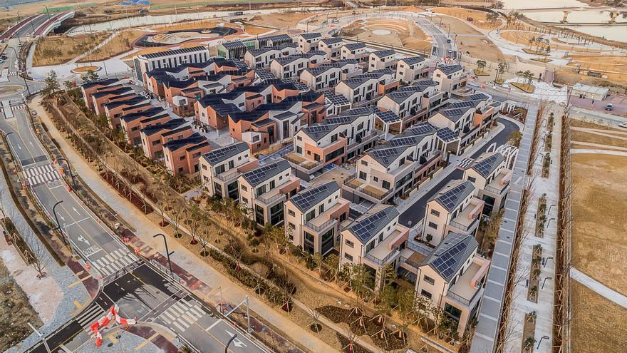 Así es el ‘smart&#039; pueblo surcoreano en el que 50 familias viven gratis a cambio de probar nuevas tecnologías