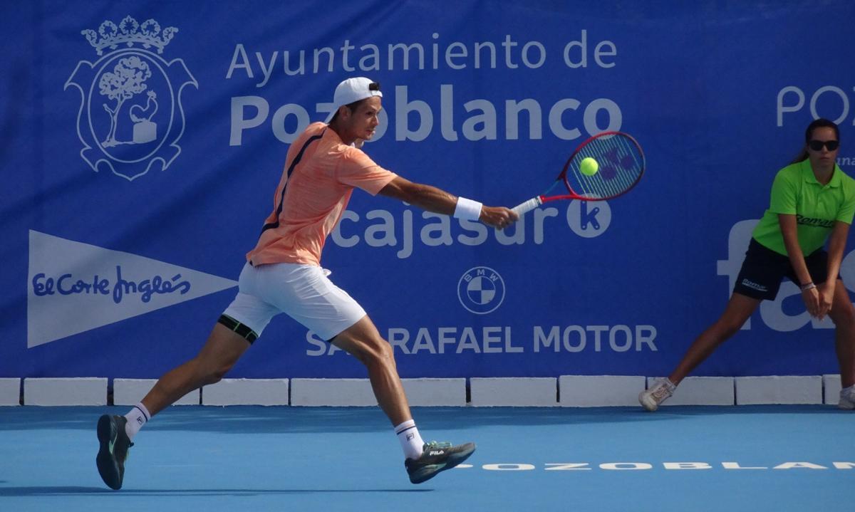 Juan Pablo Ficovich, durante un encuentro.