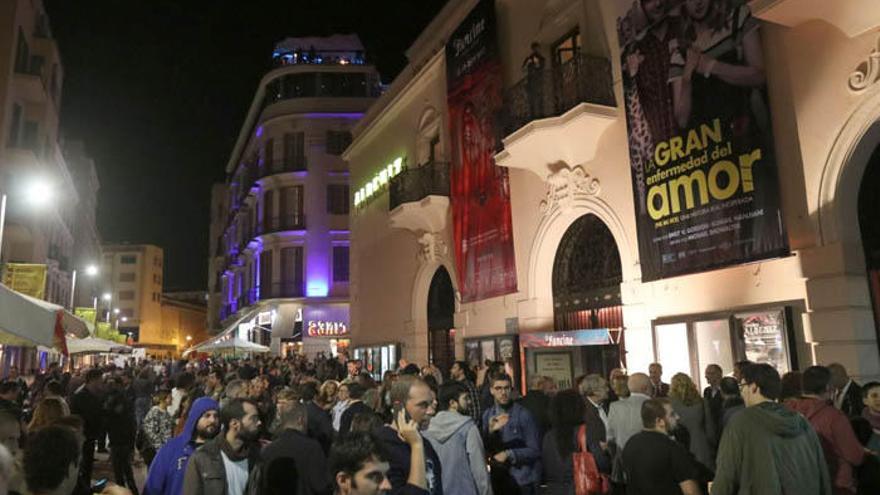 Cine Albéniz, durante la pasada edición del Fancine.