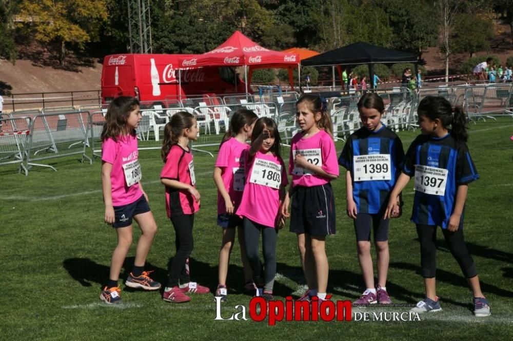 Final Cross Escolar de Lorca: Benjamin femenino