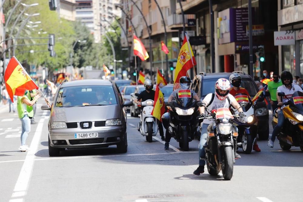 Manifestación contra el Gobierno de Sánchez