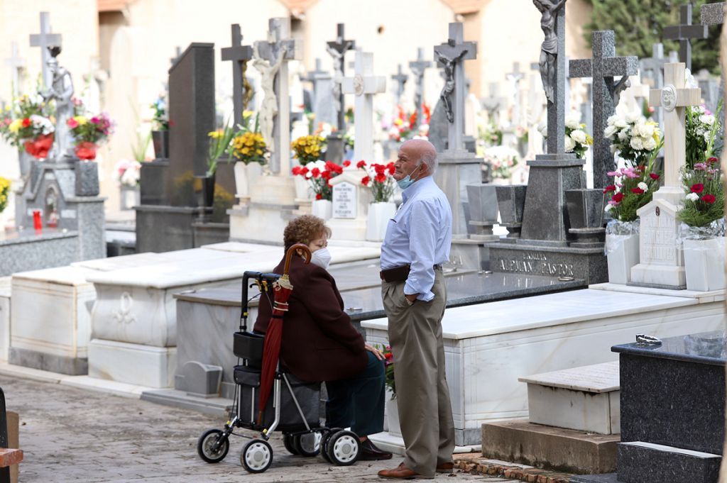 Cementerio de Nuestro Padre Jesús de Espinardo en el día de Todos los Santos