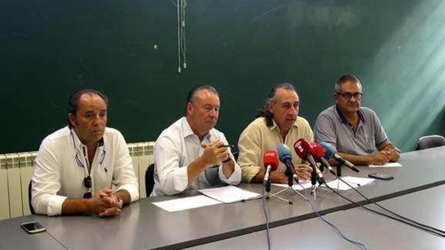 Los máximos responsable de Asaja y UCCL de Castilla y León.