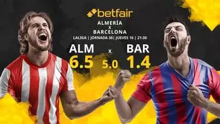 UD Almería vs. FC Barcelona: horario, TV, estadísticas, clasificación y pronósticos