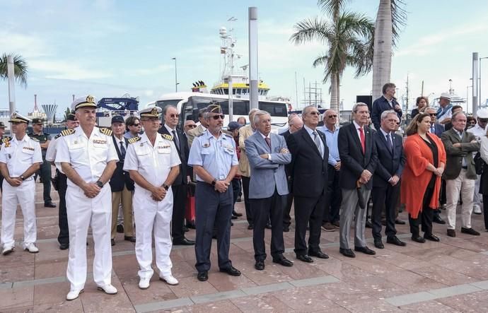 LAS PALMAS DE GRAN CANARIA. Monumento a la circunnavegación y nuevo muelle Elcano  | 12/11/2019 | Fotógrafo: José Pérez Curbelo