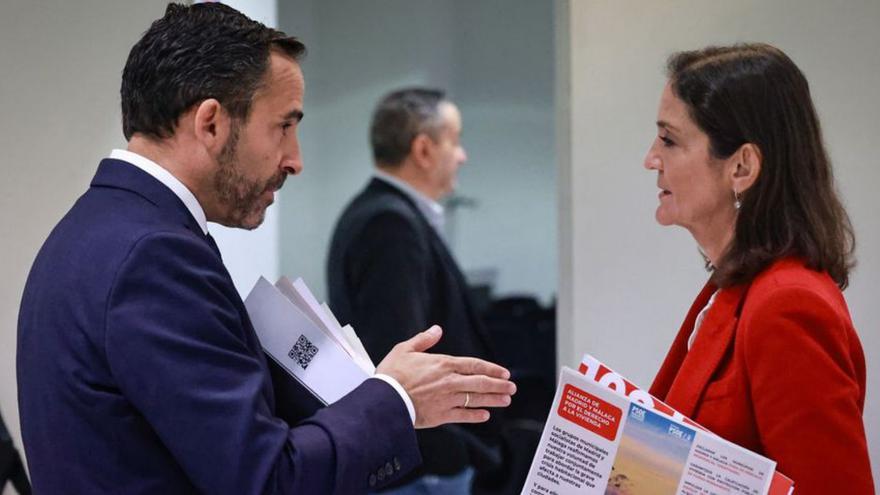Dani Pérez y Reyes Maroto «sellan una alianza» por la vivienda