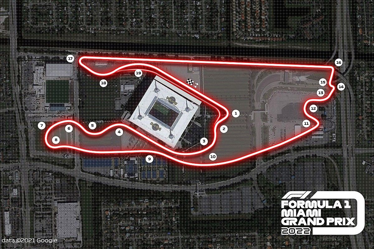 El GP de Miami formará parte de la F1 en 2022