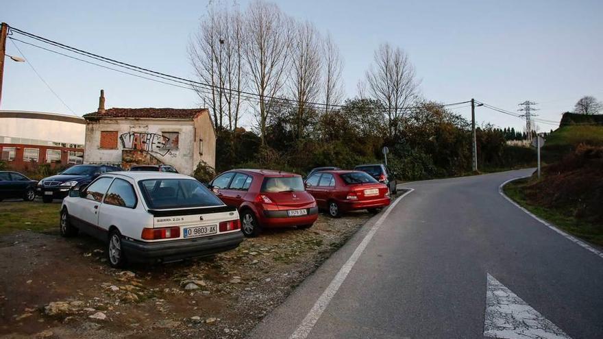 Aspecto que presentaba ayer la zona donde se realizarán parte de las obras.