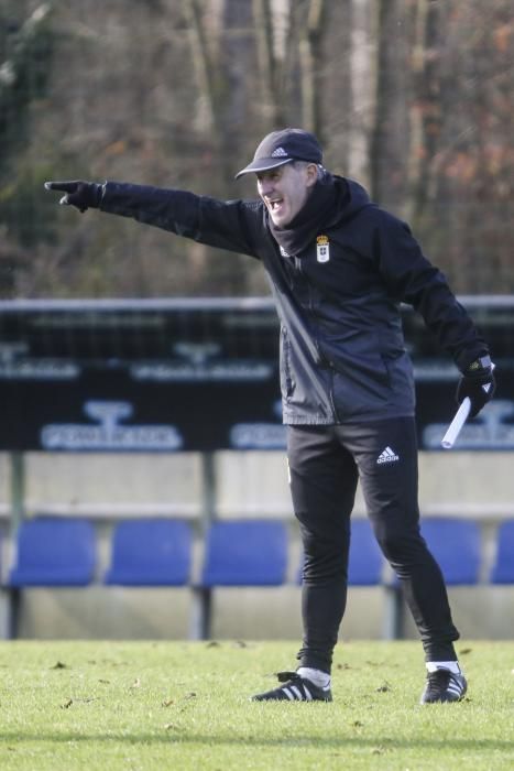 Entrenamiento del Real Oviedo