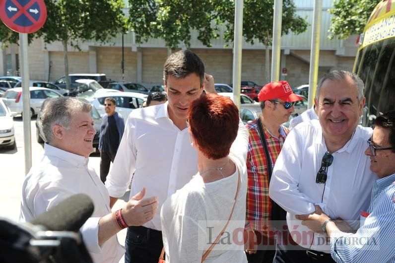 Pedro Sánchez en Murcia