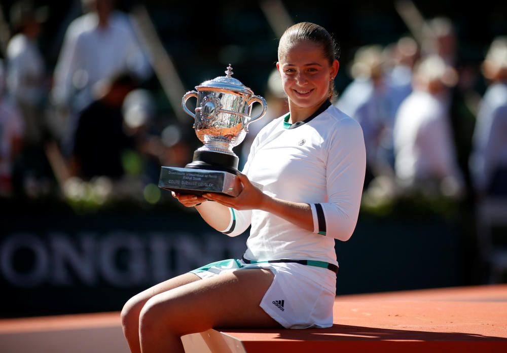 Final femenina de Roland Garros: Halep - Ostapenko