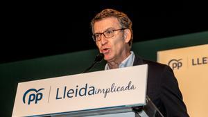 Alberto Núñez Feijóo considera que reformar el delicte de sedició és un «atemptat contra la igualtat i la llibertat»