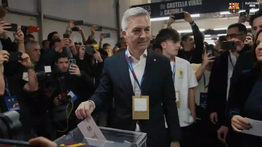 ¡El candidato Víctor Font ya ha votado!