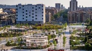 Glòries culmina el seu parc central amb espais singulars