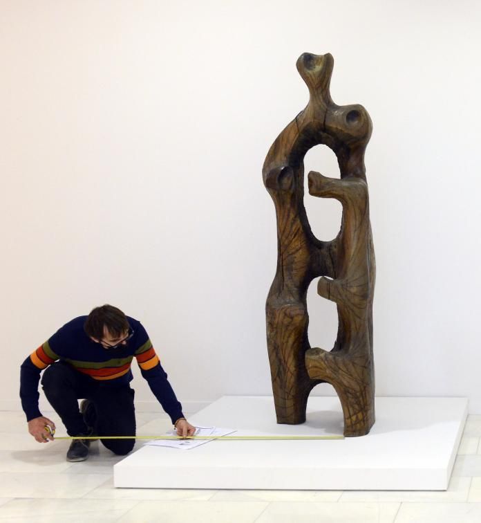Oteiza y Chillida, un diálogo inédito en la Fundación Bancaja |