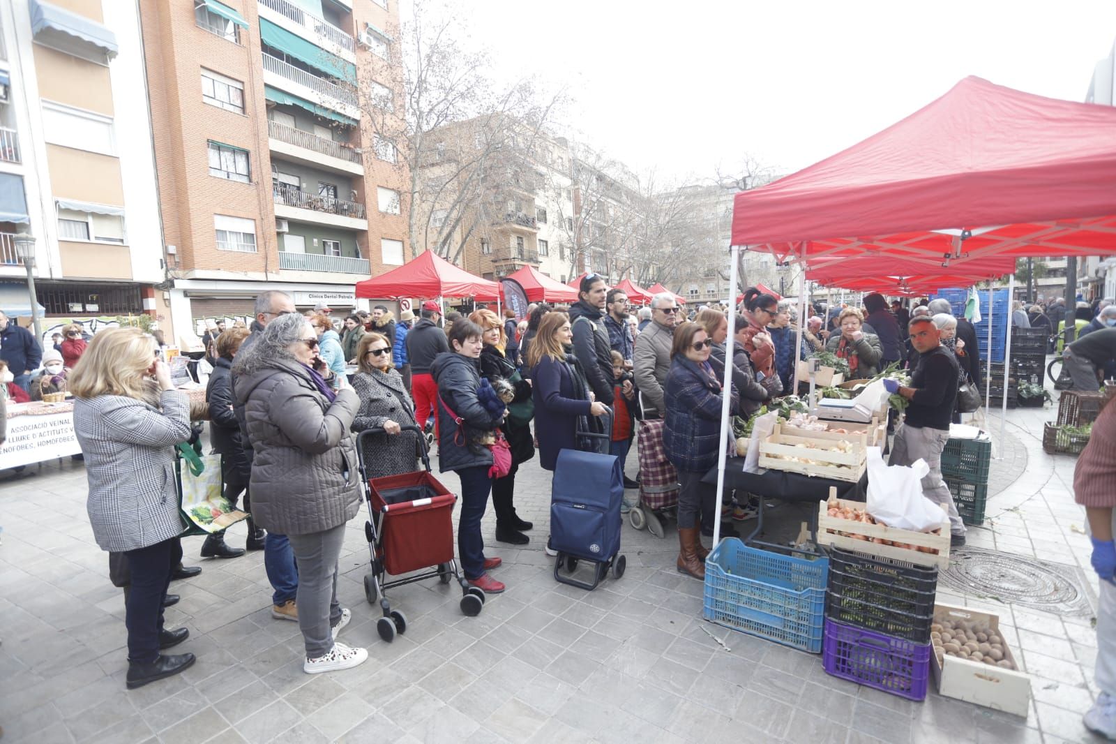 Mercado de proximidad en Patraix