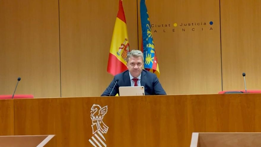 El TSJCV tramitará el 23 de julio la petición del juzgado de Catarroja de la dana para seguir en València