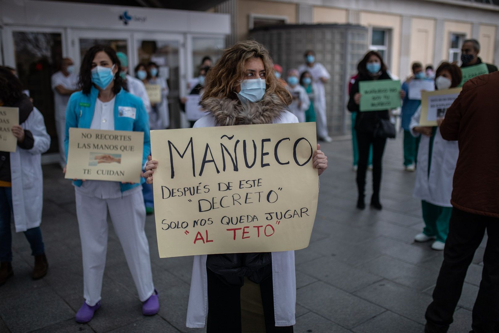 La concentración de médicos en imágenes