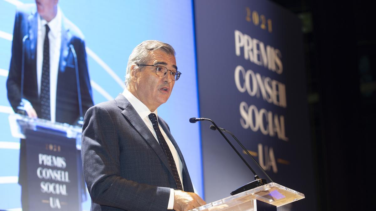 Adolfo Utor, presidente del Consejo Social. / Alex Domínguez