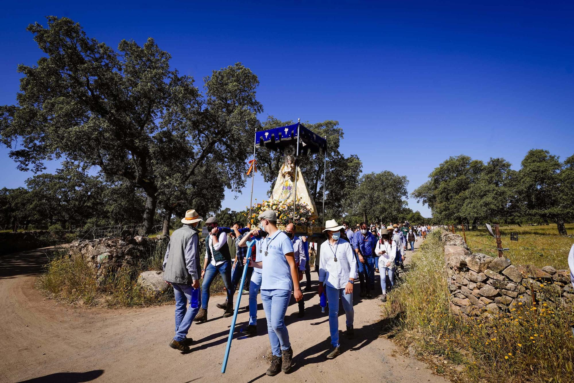 La Virgen de Luna llega a Villanueva de Córdoba