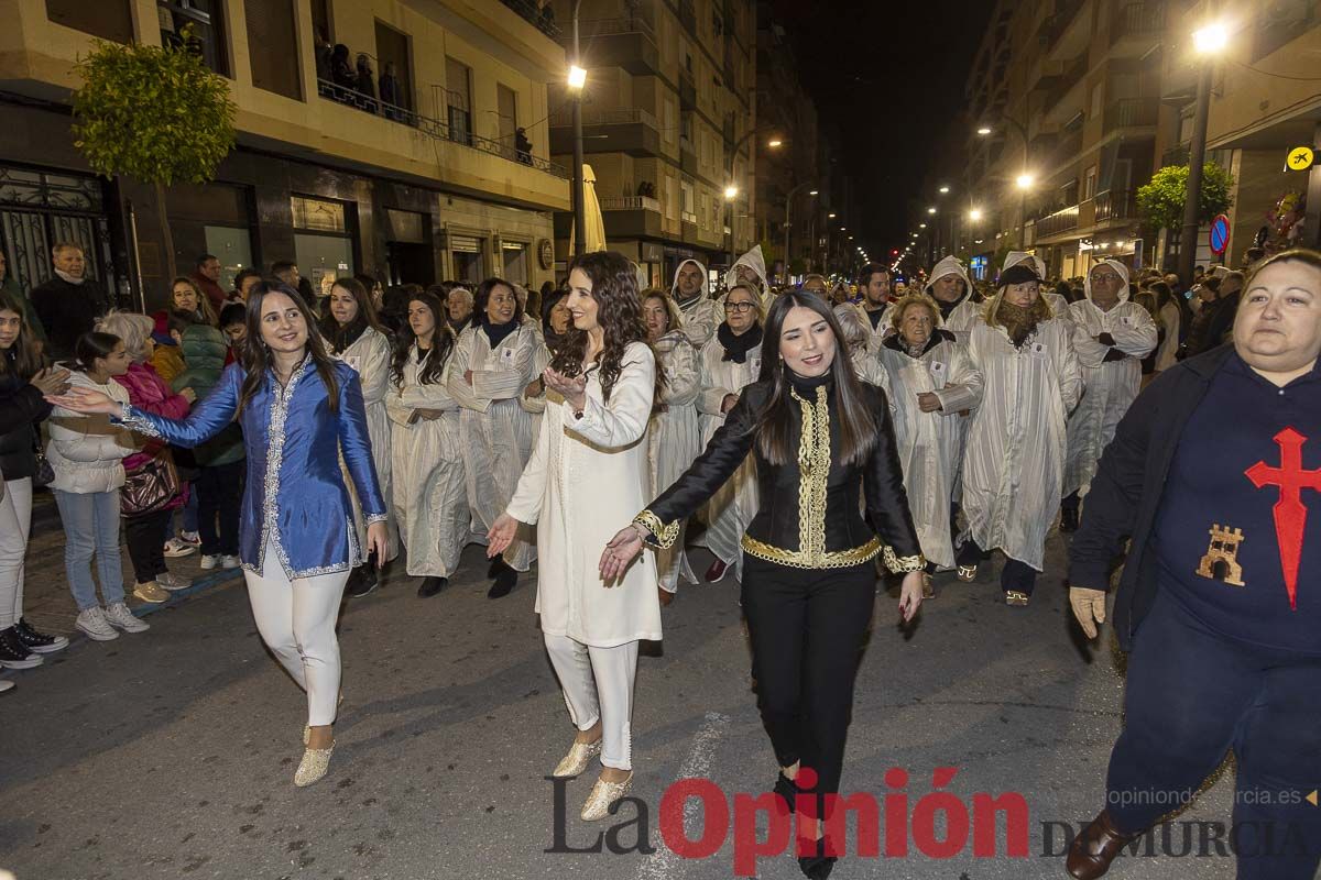 Más de mil festeros desfilan en Caravaca en el encuentro nacional de Moros y Cristianos
