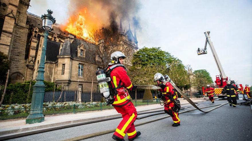 Notre Dame, en llamas