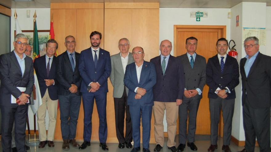 La Cámara de Comercio de Zamora pide en Lisboa mejores conexiones con Portugal