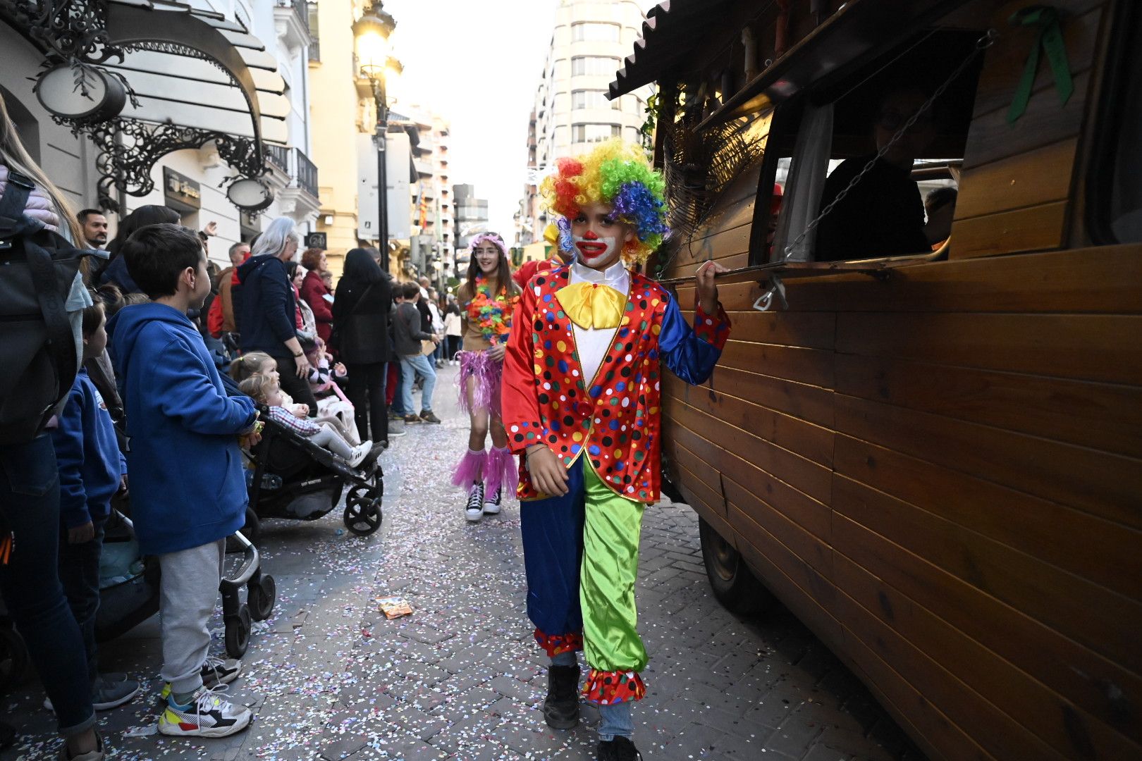 Desfile de collas y carros