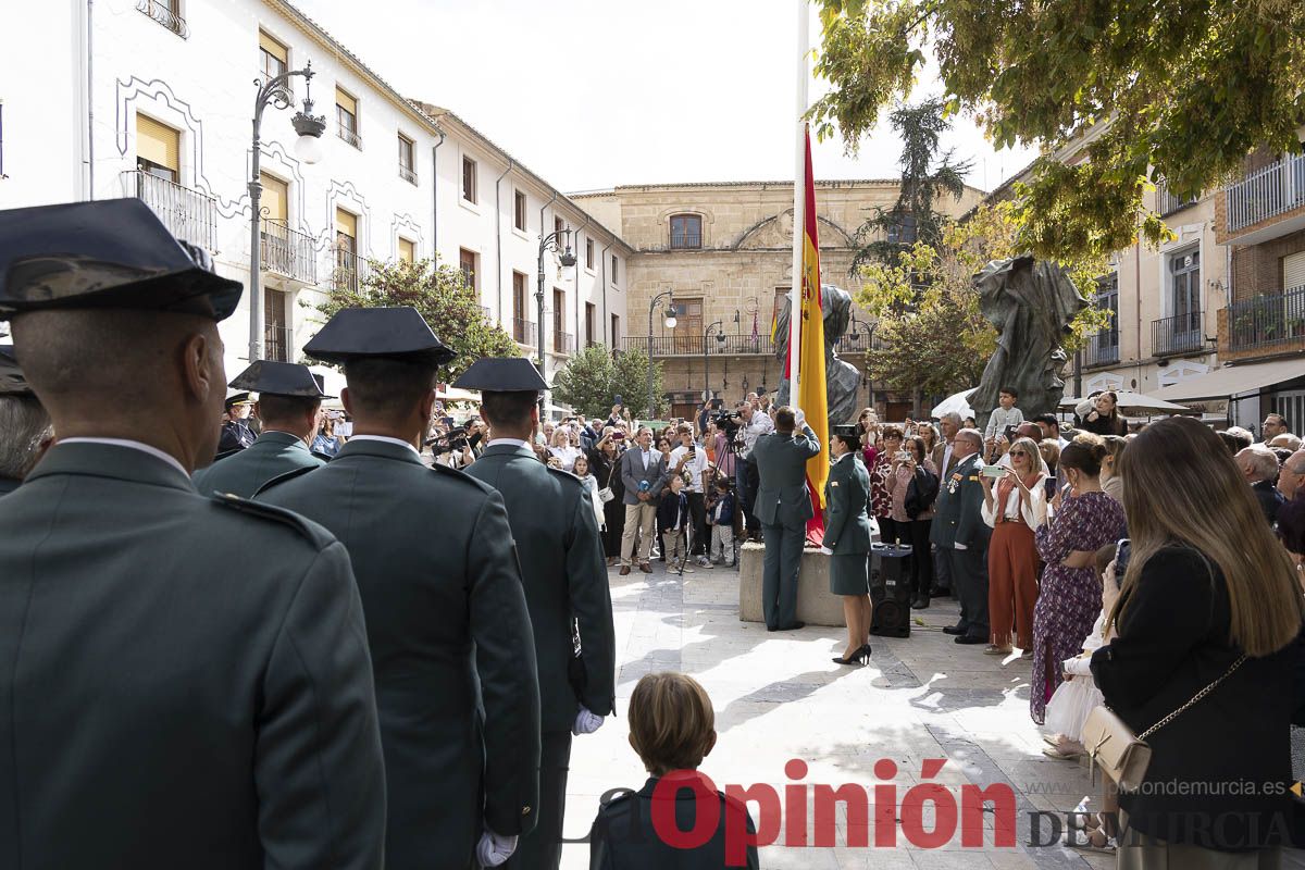 Así se ha vivido el día de la patrona de la Guardia Civil en Caravaca