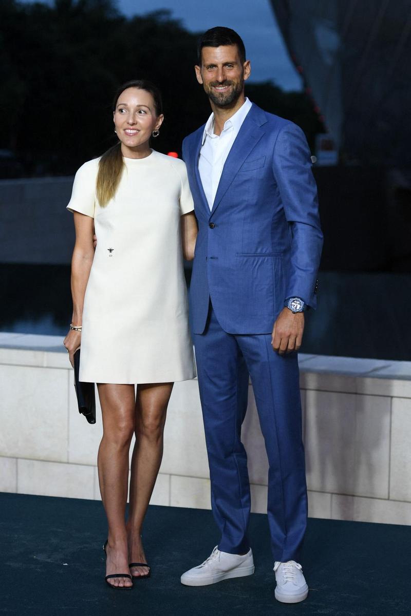 Novak y Jelena Djokovic