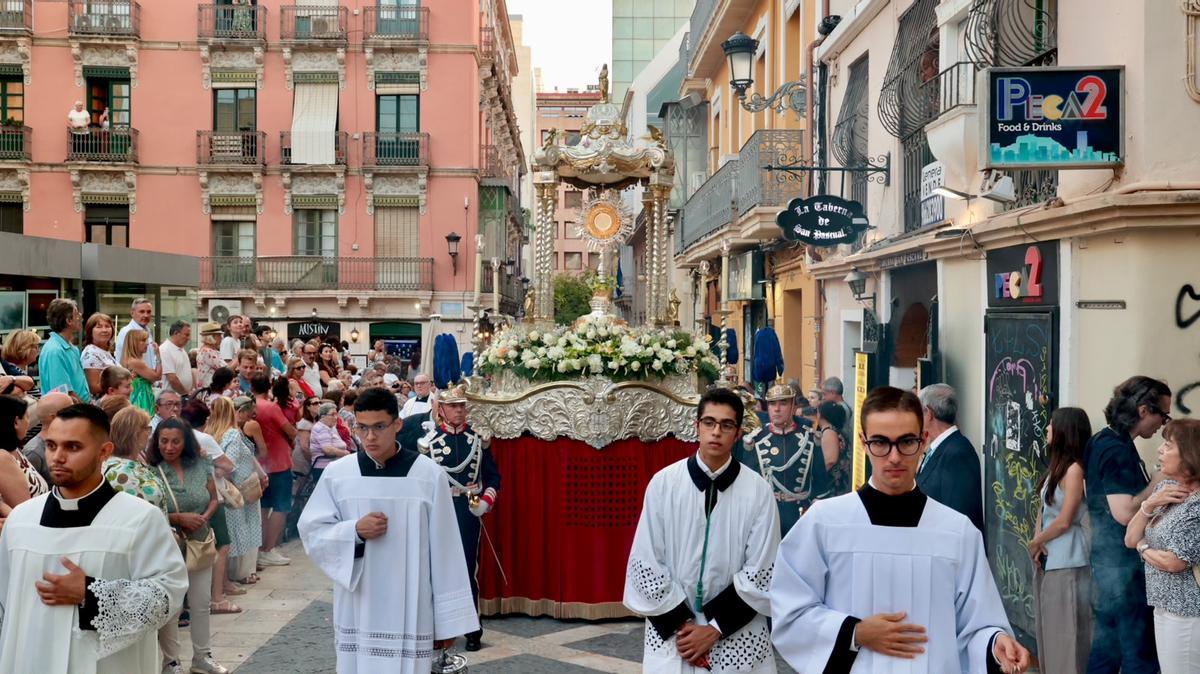 Procesión del Corpus Christi en Alicante