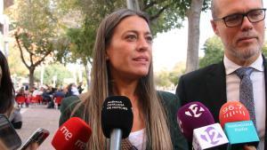 Míriam Nogueras y Josep Maria Cruset, diputados de Junts per Catalunya.