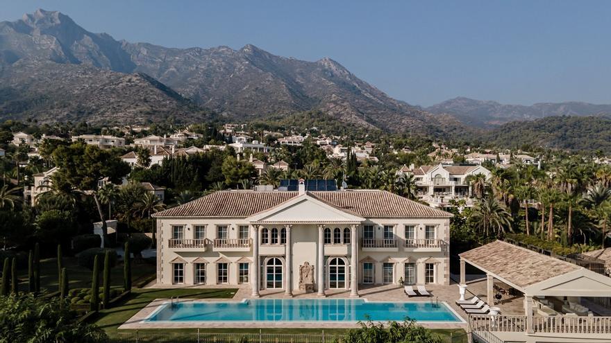 Así es la mansión griega que está a la venta en Marbella por 20 millones