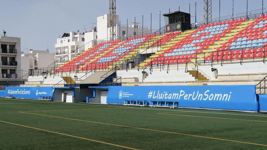 Sant Antoni saca a licitación la rehabilitación estructural y reforma de las gradas del campo de fútbol