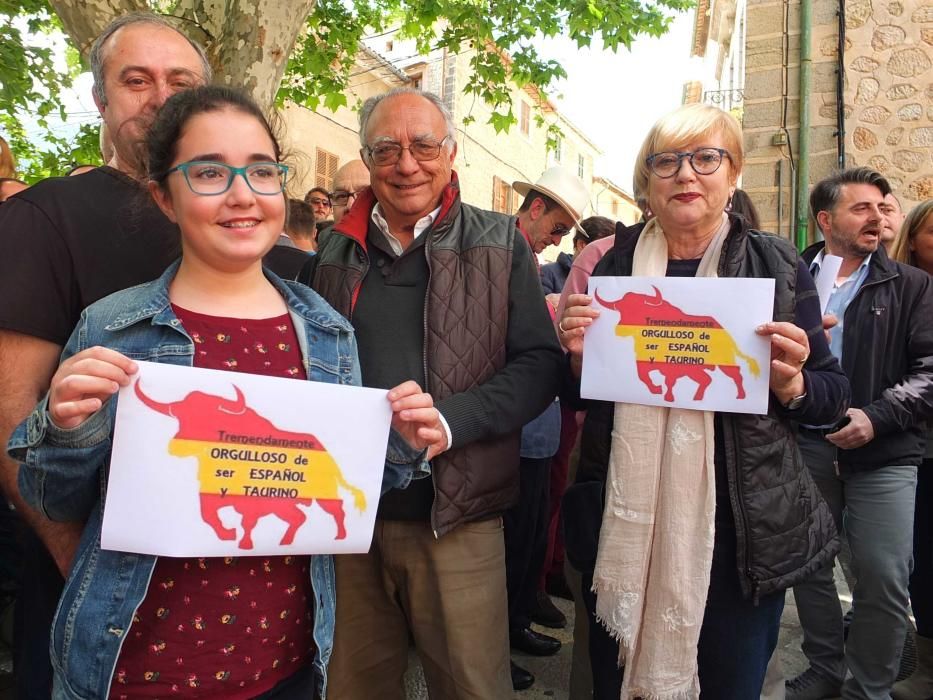 Manifestación por el correbou