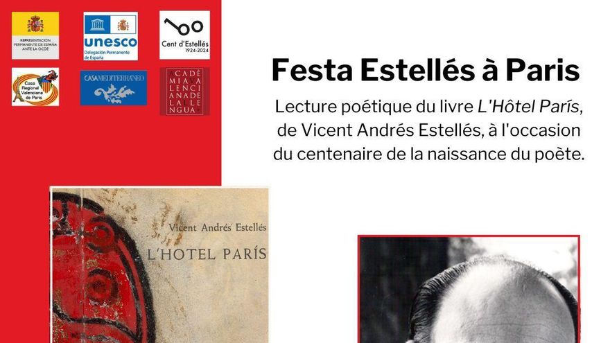 Varias instituciones se unen a la Festa Estellés impulsada por Puig en París