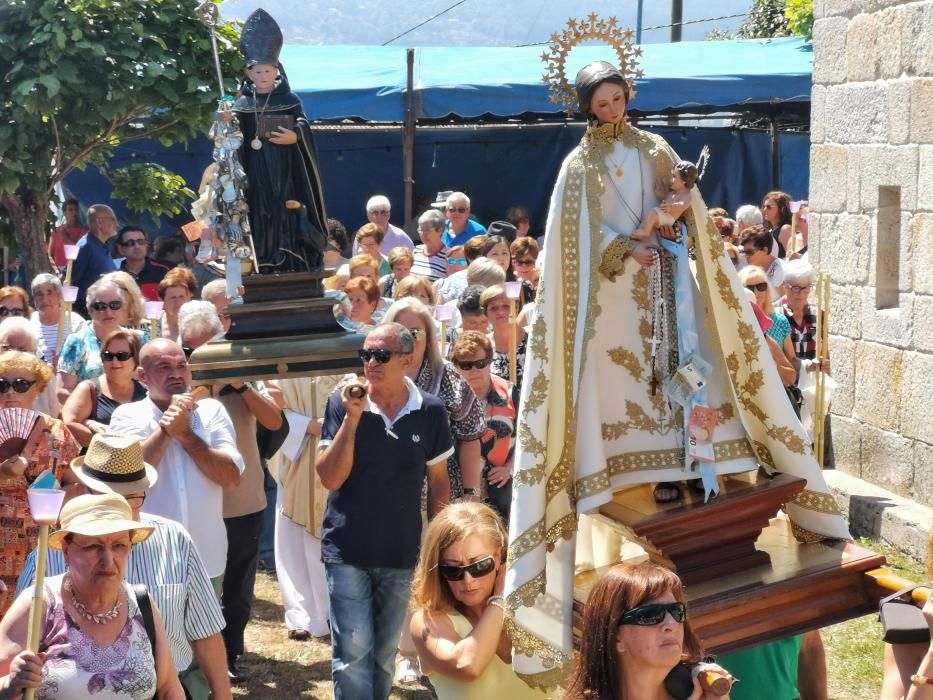 Devoción a San Benito en Domaio